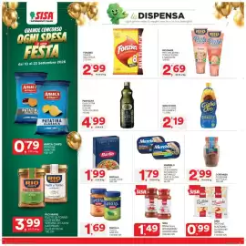 Volantino Sisa Pagina 16: Sisa ragù alla bolognese/amatriciana €1,49, Rio mare Paté Salmone/Tonno €2,69