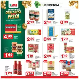 Volantino Sisa Pagina 18: Mutti concentrato doppio €2,29