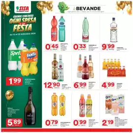 Volantino Sisa Pagina 20: Ferrarelle Acqua Effervescente Naturale €0,33, Gatorade €0,99