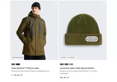 The North Face leták Strana 3