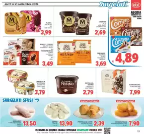 Volantino Eté Pagina 13: Tre Marie Rodrigo Moro Pistacchio €3,69, Magnum Crackadole €2,69