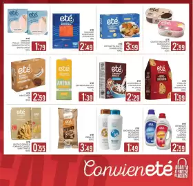 Volantino Eté Pagina 14: ETÉ Bagnoschiuma Nutriente Rilassante €1,49, Eté frollini con gocce di cioccolato €1,99