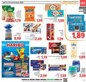 Volantino Eté Pagina 17: Kit Kat / Lion / Smarties €1,99, Misura fibrextra ciambelline €1,99