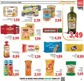 Volantino Eté Pagina 19: Galbusera Risosuriso Crackers €1,89, Riomare trancetti di tonno limone zenzero €1,99