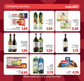 Volantino Eté Pagina 27: Botte Buona Bianco Amabile Frizzante IGT Lambrusco Amabile IGT Rosso T.Siciliane IGT €1,89