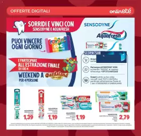 Volantino Eté Pagina 35: Aquafresh spazzolino junior €1,39, Aquafresh spazzolino junior piccoli denti €1,19