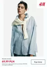 H&M gazetka tydzień 37 Strona 5: Koszula oversize H & M €69,99