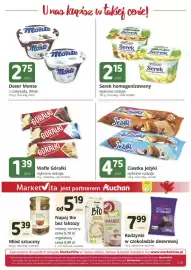 Marketvita gazetka Strona 8: Ciastka Jeżyki €4,75, Deser Monte €2,75