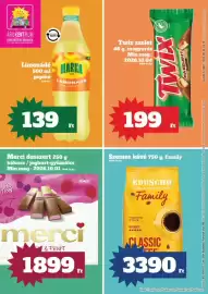 Vil-For akciós újság hét 37 Oldal 1: Merci desszert €18.999,00, Twix €199,00
