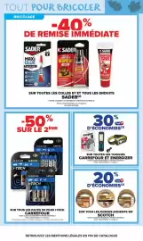 Catalogue Carrefour Market page 12: SADER Colle Contact Neoprene Gel €5,00