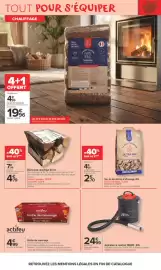 Catalogue Carrefour Market | LÀ OU LA VIE SE CULTIVE page 12: Bûches de chauffage €4,79, WarmTech Aspirateur à cendres €24,99