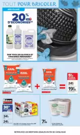Catalogue Carrefour Market page 14: NATURA PROTECT Essuie tout €7,99, AXAL Pastilles de sel €19,58
