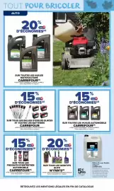 Catalogue Carrefour Market page 15: Carrefour Huile automobile €5,00