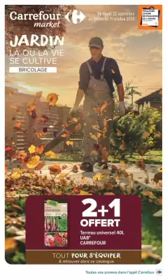 Carrefour Market | LÀ OU LA VIE SE CULTIVE (valable jusqu'au 11-10)