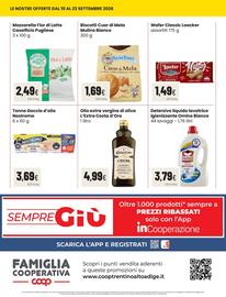 Volantino Coop famiglia cooperativa Pagina 2: Mozzarella Fior di Latte Caseificio Pugliese €2,49