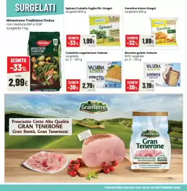 Volantino Coop Trentino Pagina 11: Cotolette vegetariane Valsoia €2,79, Biscotto gelato Valsoia €3,19