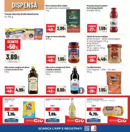 Volantino Coop Trentino Pagina 15: Sugo al tonno Barilla €1,95, Olio extra vergine di oliva L'Italiano Bardo €6,90