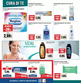Volantino Coop Trentino Pagina 17: Sapone liquido Classico Felce Azzurra €1,25, Latte detergente viso Nivea €2,89