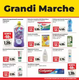 Volantino Coop Trentino Pagina 5: Detersivo lavatrice 4in1 Dixan Discs €5,99