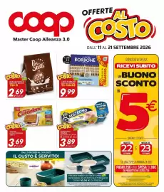 Volantino Coop Master Alleanza 3.0 Pagina 1: Algida Cucciolone Classico €3,69, Nostromo tonno all'olio di oliva €3,89