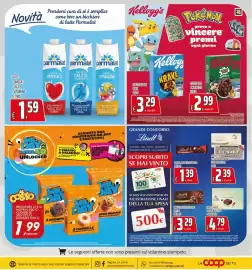 Volantino Coop Master Alleanza 3.0 Pagina 17: Lindt Fondente con nocciole intere €3,29, Kellogg Coco Pops Barchette €2,99