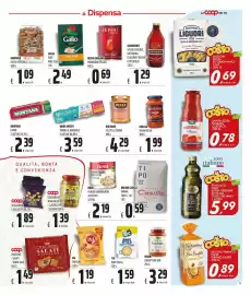 Volantino Coop Master Alleanza 3.0 Pagina 9: Farina tipo 00 Molino Casillo €0,59, Rosso Gargano pomodoro pelato €0,69
