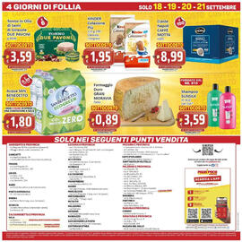 Volantino Paghi Poco Pagina 20: Kinder Colazione Più €1,95, Shampoo Sunsilk €3,59