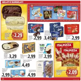 Volantino Paghi Poco Pagina 10: La Numero Uno ITALPIZZA €2,09, Gruvi Sammontana €2,99