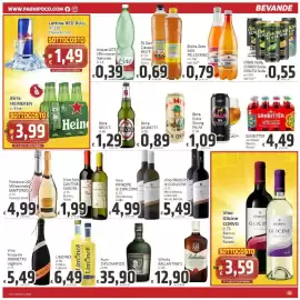 Volantino Paghi Poco Pagina 15: Bibite Zero San Pellegrino €0,79, Prosecco DOC Millesimato SANT'ORSOLA €4,99