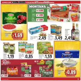 Volantino Paghi Poco Pagina 17: Buon Mix Valfrutta €1,59, Polpabella STAR €1,69