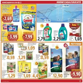 Volantino Paghi Poco Pagina 19: Ammorbidente Concentrato Classico Fabuloso €2,69, Croccantini 5 Promises Friskies €1,69