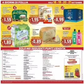 Volantino Paghi Poco Pagina 20: Kinder Colazione Più €1,95, Shampoo Sunsilk €3,59