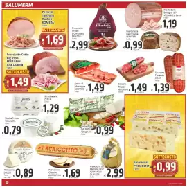 Volantino Paghi Poco Pagina 6: Emmental President €0,99, Petto di Tacchino Rustico KOMETA €1,69