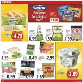 Volantino Paghi Poco Pagina 8: Prosciutto Crudodolce Stagionato Parmacotto €2,99