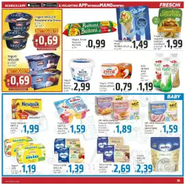 Volantino Paghi Poco Pagina 9: Yogurt Müller €0,69, Kefir da Bere MILK €1,19