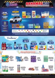 Encarte Bahamas Mix semana 37 Página 3: Lava roupas omo €18,90, Mucilon sachê €29,99