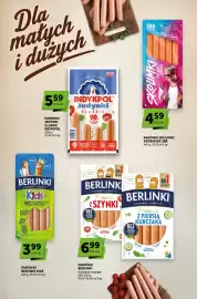 Groszek gazetka | Sprawdz co wiecej Strona 5: Parówki Berlinki €6,99, Parówki Berlinki Kids €3,99