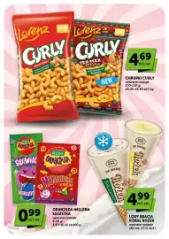 ABC gazetka | Minimarket Strona 11: Oranżada Hellena saszetka barwiąca €0,99, Chrupki Curly Peanut Classic Lorenz €4,69