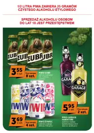 ABC gazetka | Minimarket Strona 12: Piwo Żywiec €3,69, Piwo Garage Hardcore Very Berry Cosmo €5,95