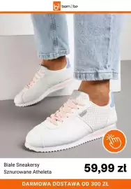 Born2be gazetka Strona 6: Białe sneakersy sznurowane Atheleta €59,99