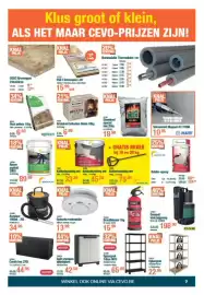 Cevo folder Pagina 2: Bruinkool briketten Union €6,99, Steenkool special mix €18,99