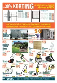 Cevo folder Pagina 4: Tuinscherm 6mm €34,99, Eco professional trapladder €234,15