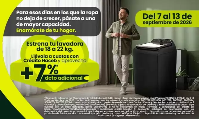 Haceb (válido hasta 13-09)