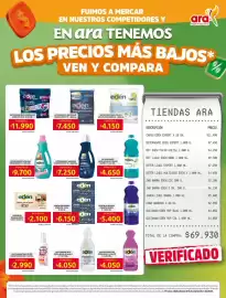 Catálogo Ara semana 37 Página 1: Eden - detergente líquido €7.250,00, Eden - quitamanchas €2.990,00