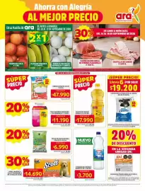 Catálogo Ara semana 37 Página 3: Colanta - leche en polvo entera €6.990,00, Sonelo - aceite de girasol sonelo €17.990,00
