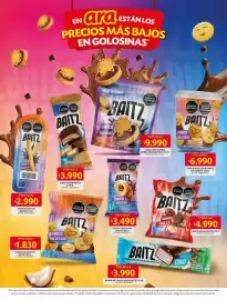 Catálogo Ara semana 37 Página 9: Bones - choco maní €3.990,00, Choco balls €4.990,00