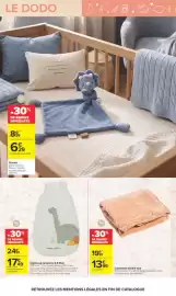 Catalogue Carrefour | LES BABYDAYS page 18: La Gigoteuse Gigoteuse naissance 0.6 Mois €17,49, Tex couverture €13,99