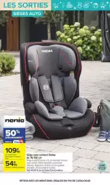 Catalogue Carrefour | LES BABYDAYS page 21: NANIA Siège auto ceinturé Dallas €54,95