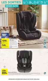 Catalogue Carrefour | LES BABYDAYS page 22: BabyGO Siège-auto i-Size €54,95, Tex Baby Siège auto Isofix 76-150 cm €89,99