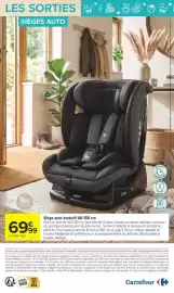 Catalogue Carrefour | LES BABYDAYS page 32: Tex BABY Siège auto évolutif €69,99